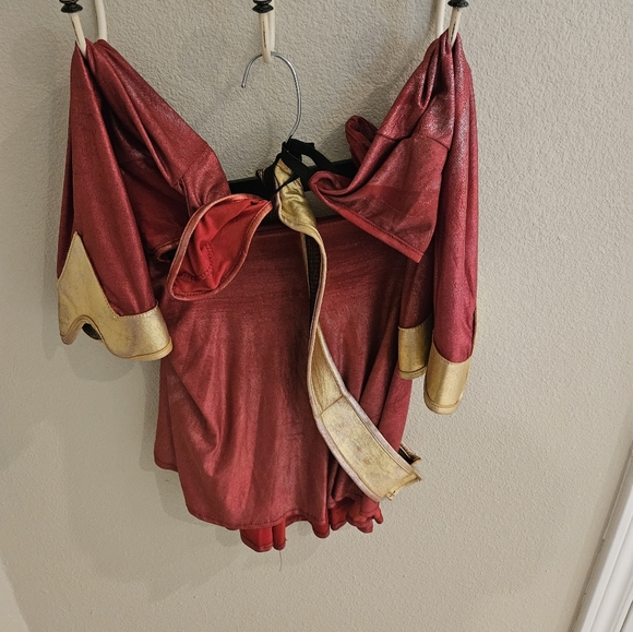 Superhero costume for holloween in Medium. Comes with boot covers, belt, skirt - Picture 7 of 7